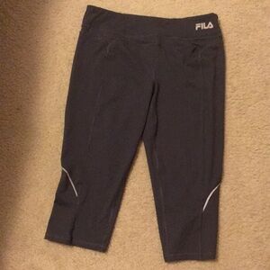 Fila work out capris